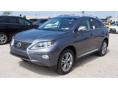 lexus rx 350 2014 gray suv gasoline 6 cylinders front wheel drive automatic 77074