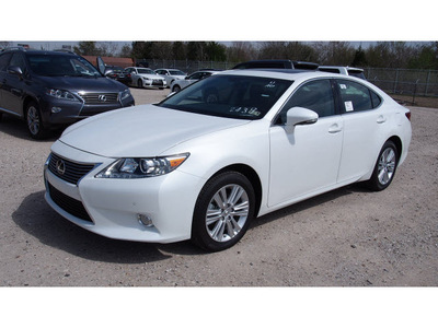 lexus es 350 2014 white sedan gasoline 6 cylinders front wheel drive automatic 77074