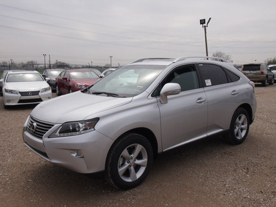 lexus rx 350 2014 silver suv gasoline 6 cylinders front wheel drive automatic 77074