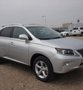 lexus rx 350 2014 silver suv gasoline 6 cylinders front wheel drive automatic 77074