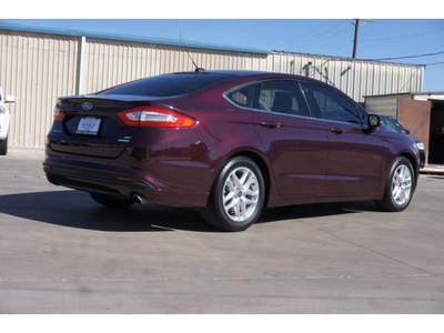 ford fusion 2013 maroon sedan se gasoline 4 cylinders front wheel drive automatic 79110
