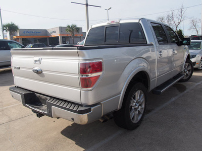 ford f 150 2011 silver lariat gasoline 6 cylinders 2 wheel drive automatic with overdrive 77539