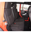 jeep wrangler unlimited 2013 red suv rubicon gasoline 6 cylinders 4 wheel drive automatic 79407