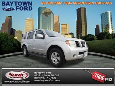 nissan pathfinder 2007 silver suv le gasoline 6 cylinders rear wheel drive automatic 77521