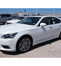 lexus ls 460 2014 white sedan gasoline 8 cylinders rear wheel drive automatic 77074