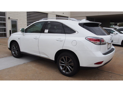 lexus rx 350 2014 white suv f sport 6 cylinders automatic 77074