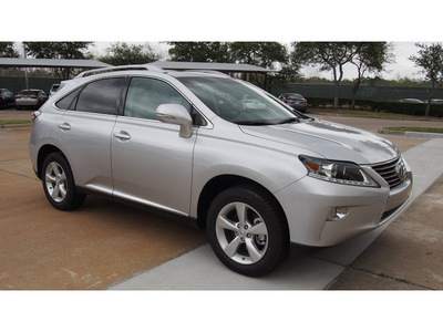 lexus rx 350 2014 silver suv 6 cylinders automatic 77074