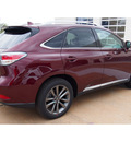 lexus rx 350 2014 dk  red suv f sport 6 cylinders automatic 77074