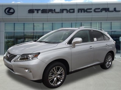 lexus rx 350 2014 silver suv 6 cylinders automatic 77074