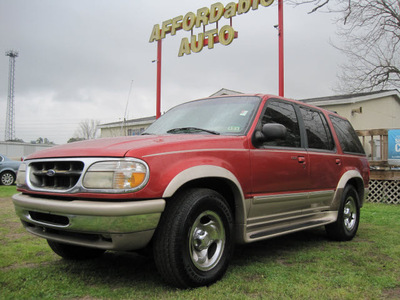 ford explorer 1998 red suv gasoline v6 4 wheel drive automatic 77379