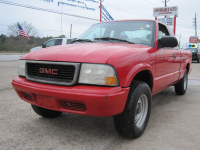 gmc sonoma 2003 dk  red pickup truck gasoline 6 cylinders rear wheel drive automatic 77379