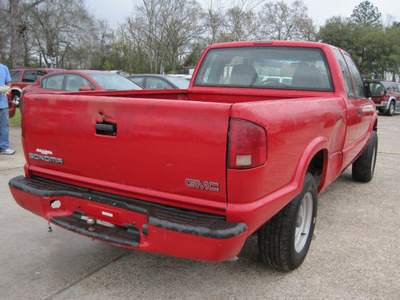 gmc sonoma 2003 dk  red pickup truck gasoline 6 cylinders rear wheel drive automatic 77379