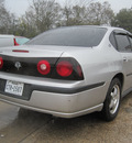 chevrolet impala 2005 silver sedan gasoline 6 cylinders front wheel drive automatic 77379