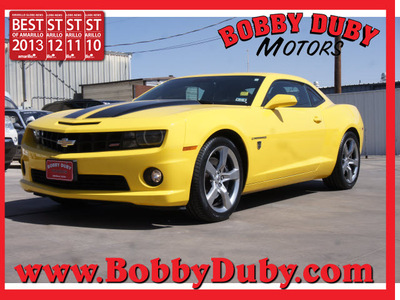 chevrolet camaro 2010 yellow coupe ss gasoline 8 cylinders rear wheel drive automatic 79110