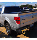 ford f 150 2012 silver lariat flex fuel 8 cylinders 2 wheel drive automatic 77375
