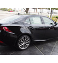 lexus is 250 2014 black sedan gasoline 6 cylinders rear wheel drive automatic 77074