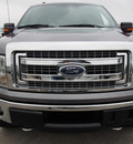 ford f 150 2013 gray xlt gasoline 6 cylinders 4 wheel drive automatic 77521