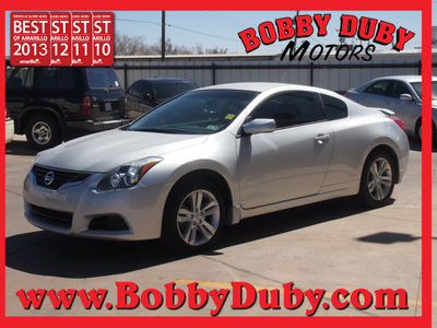 nissan altima 2012 silver coupe 2 5 s gasoline 4 cylinders front wheel drive automatic 79110