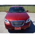chrysler 200 2013 red sedan lx 4 cylinders automatic 77587