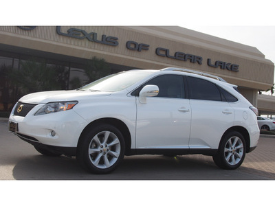 lexus rx 350 2012 starfire pearl suv 6 cylinders shiftable automatic 77546