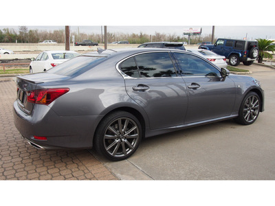 lexus gs 350 2013 gray sedan 6 cylinders automatic 77546