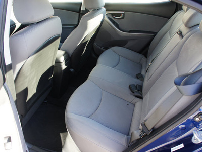 hyundai elantra 2013 blue sedan gls gasoline 4 cylinders front wheel drive automatic 76051
