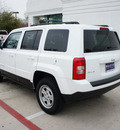 jeep patriot 2012 white suv sport gasoline 4 cylinders 4 wheel drive automatic 76051