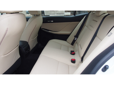lexus is 250 2014 white sedan gasoline 6 cylinders rear wheel drive automatic 77546