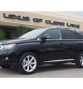 lexus rx 350 2012 black suv 6 cylinders shiftable automatic 77546