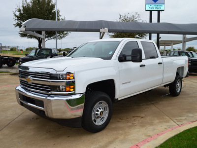 chevrolet silverado 2500hd 2015 white work truck flex fuel 8 cylinders 2 wheel drive automatic 76051