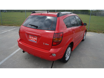 pontiac vibe 2006 red hatchback 4 cylinders automatic 77587