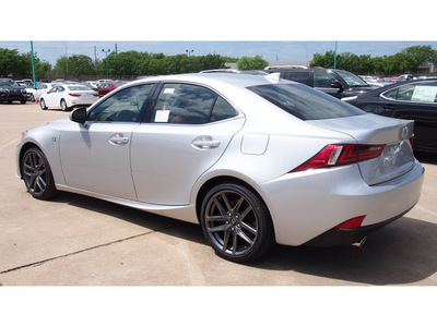 lexus is 350 2014 silver sedan gasoline 6 cylinders rear wheel drive automatic 77074