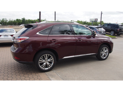 lexus rx 350 2014 dk  red suv gasoline 6 cylinders front wheel drive shiftable automatic 77546