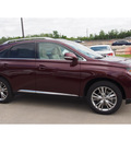 lexus rx 350 2014 dk  red suv gasoline 6 cylinders front wheel drive shiftable automatic 77546