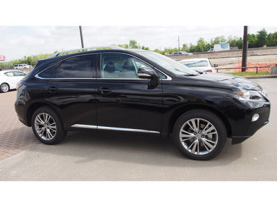 lexus rx 350 2014 black suv gasoline 6 cylinders front wheel drive shiftable automatic 77546