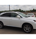 lexus rx 350 2014 white suv gasoline 6 cylinders front wheel drive shiftable automatic 77546