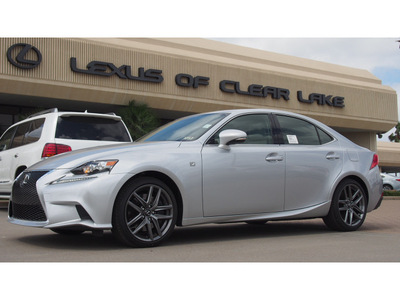 lexus is 350 2014 silver sedan gasoline 6 cylinders rear wheel drive 8 speed 77546