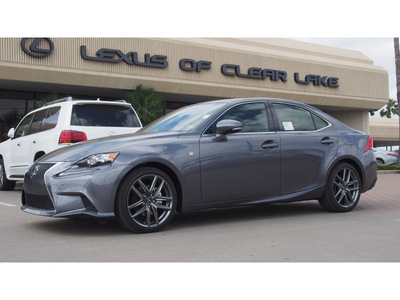 lexus is 250 2014 gray sedan gasoline 6 cylinders rear wheel drive automatic 77546