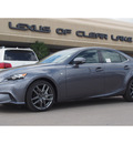 lexus is 250 2014 gray sedan gasoline 6 cylinders rear wheel drive automatic 77546