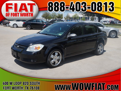 chevrolet cobalt 2007 black sedan ls 4 cylinders automatic 76108