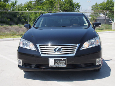 lexus es 350 2011 black sedan 6 cylinders automatic 77074