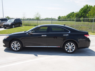 lexus es 350 2011 black sedan 6 cylinders automatic 77074