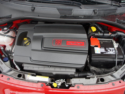 fiat 500 2012 red hatchback 2dr hb pop 4 cylinders 5 speed manual 76108