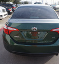 toyota corolla 2014 green sedan le plus gasoline 4 cylinders front wheel drive cvt 76053