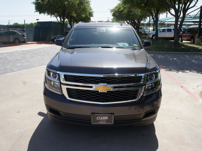 chevrolet tahoe 2015 dk  gray suv lt 8 cylinders automatic 76051