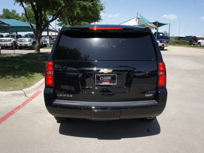 chevrolet tahoe 2015 black suv lt 8 cylinders automatic 76051