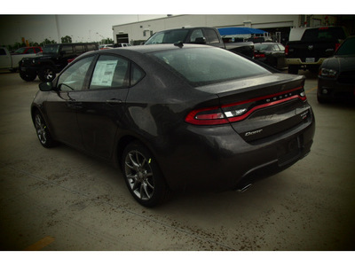 dodge dart 2014 gray sedan sxt 4 cylinders automatic 77375