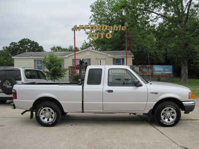 ford ranger 2002 silver pickup truck super gasoline 6 cylinders rear wheel drive automatic 77379