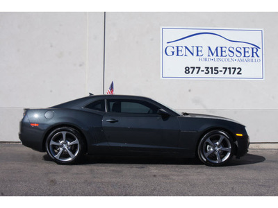 chevrolet camaro 2013 dk  gray coupe lt 6 cylinders automatic 79407