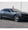 chevrolet camaro 2013 dk  gray coupe lt 6 cylinders automatic 79407